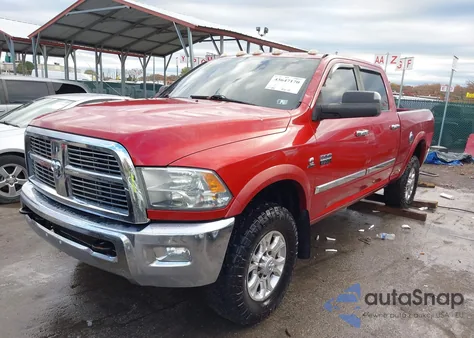 2010 Dodge Ram 2500 Laramie from USA, damaged, VIN 3D7UT2CL1AG150745